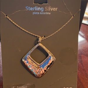 Ladies Sterling Silver Necklace